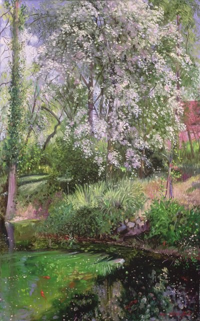 Maiblüten am Burggrabenrand von Timothy Easton